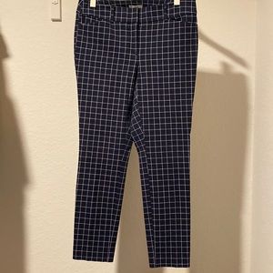 Loft Outlet Plaid High Waist Slacks/Pants Size 8